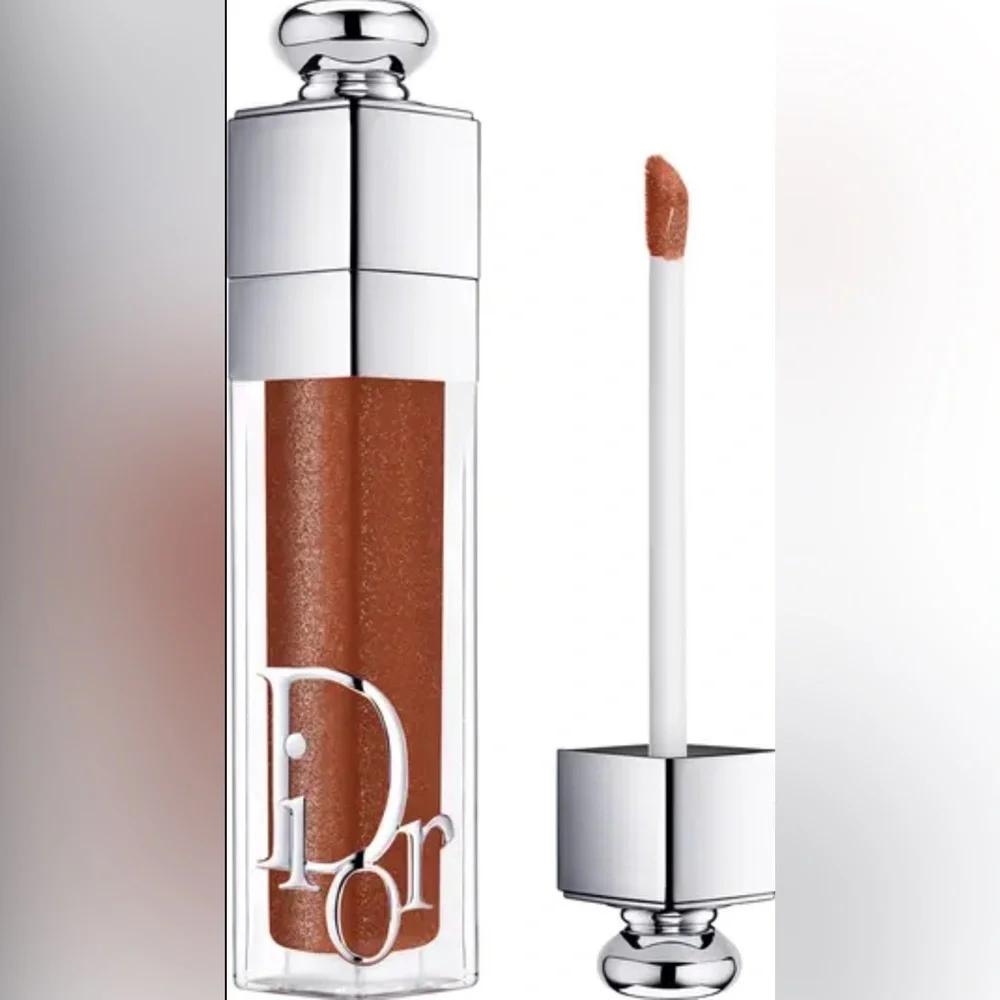 Dior Addict Lip Maximizer Plumping Gloss, likely in the shade 049 Pure Copper